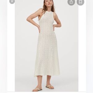 H&M hole- knit dress size XS